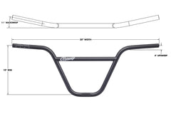 Odyssey 10-4 10" Bar (Rustproof Black)