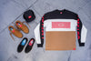 Vans x Odyssey Long Sleeve Jersey (Off-White/Black/Red / 40-Year Anniversary)
