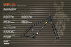Fairdale Hareraiser 26" DJ Frame (Matte Black in S/M or M/L)