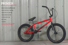 Sunday Primer (Matte Fire Engine Red with 20.75" tt)