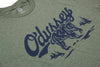 Odyssey Roam Tee (Olive with Navy Ink)