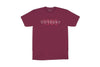 Odyssey Overlap Tee (Burgundy)