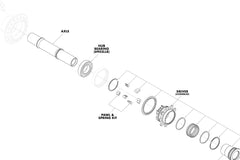 Odyssey Antigram Cassette Hub Parts (v1/v2)